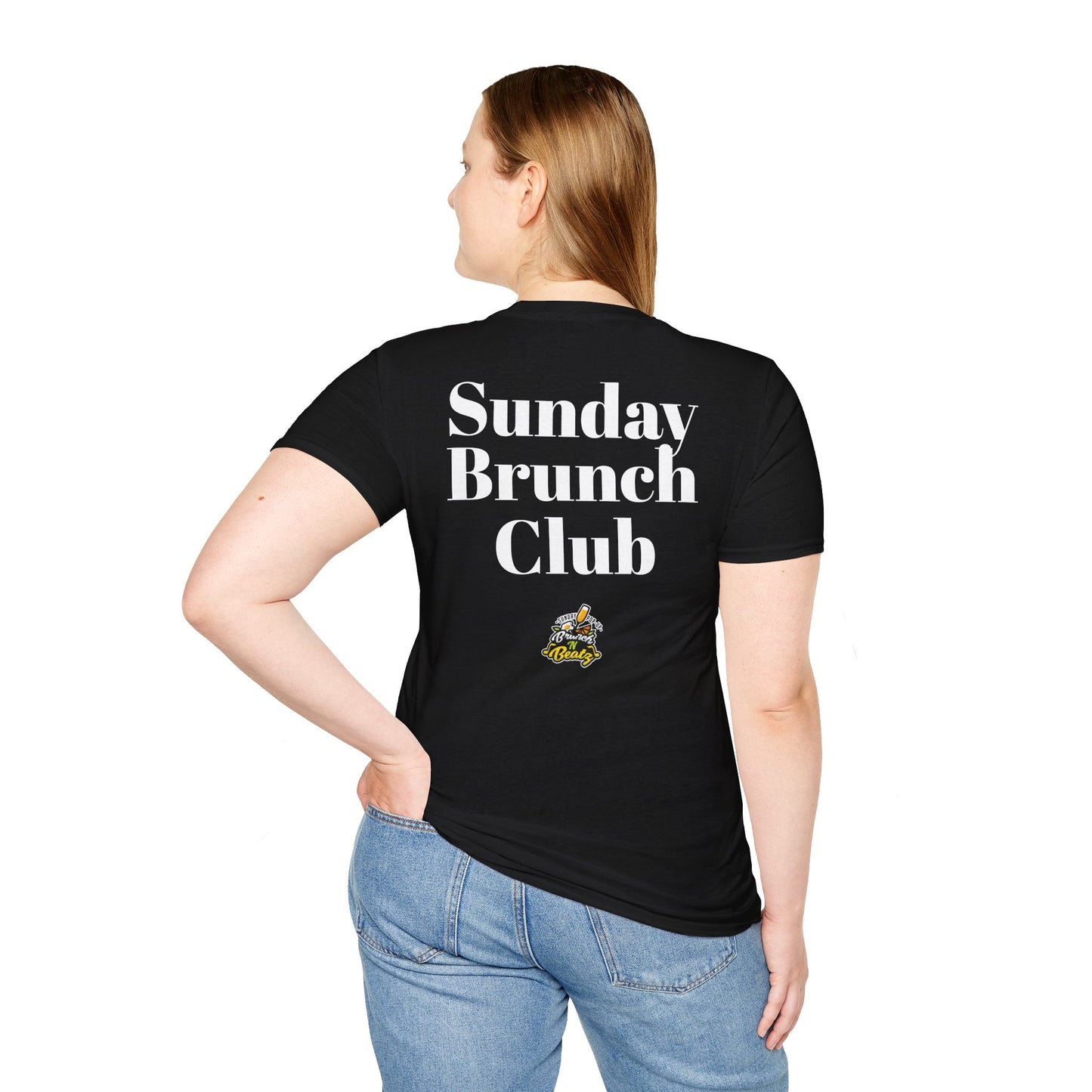 Black Brunch N Beatz Sunday Brunch Club T-Shirt