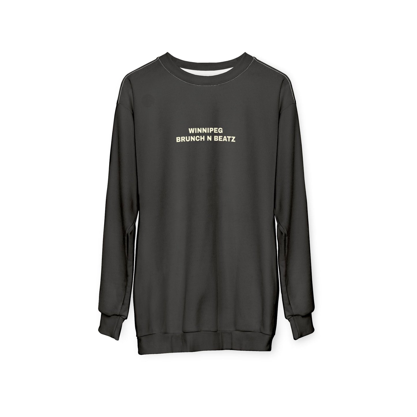 Black Brunch N Beatz Unisex Crewneck