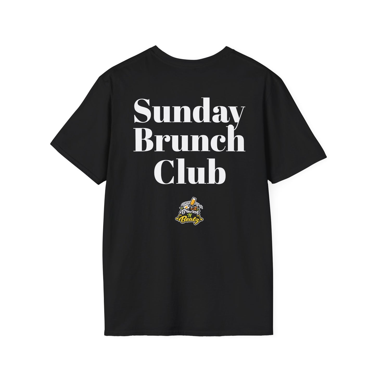 Black Brunch N Beatz Sunday Brunch Club T-Shirt