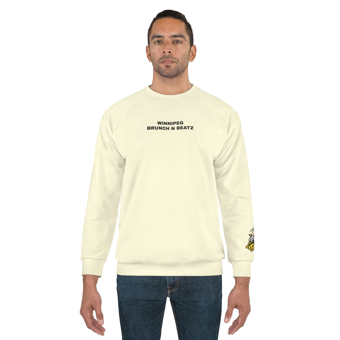 Off White Brunch N Beatz Unisex Crewneck