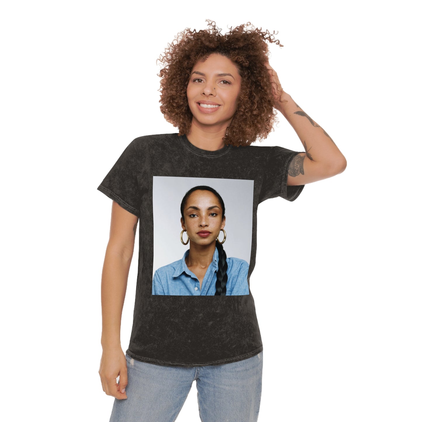 Sade Unisex Mineral Wash Brunch N Beatz T-Shirt