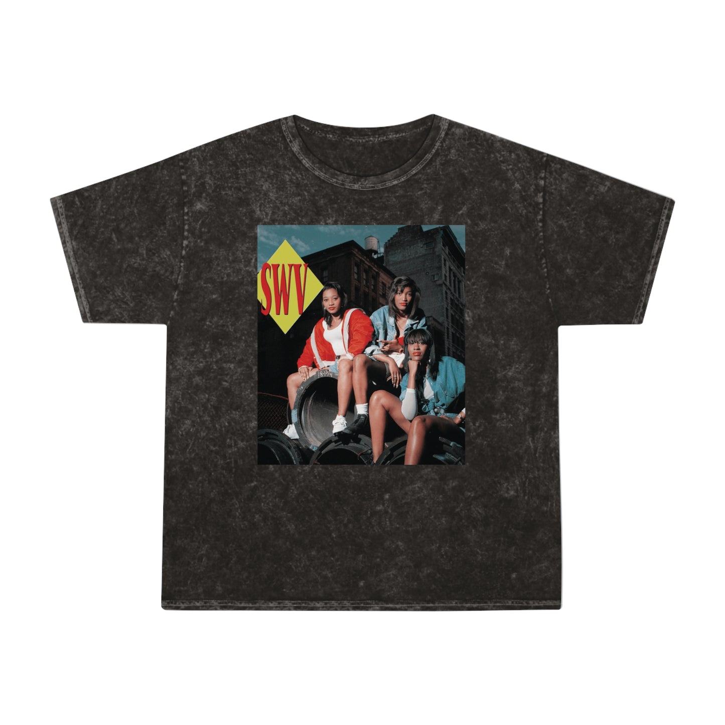 SWV Unisex Mineral Wash Brunch N Beatz T-Shirt